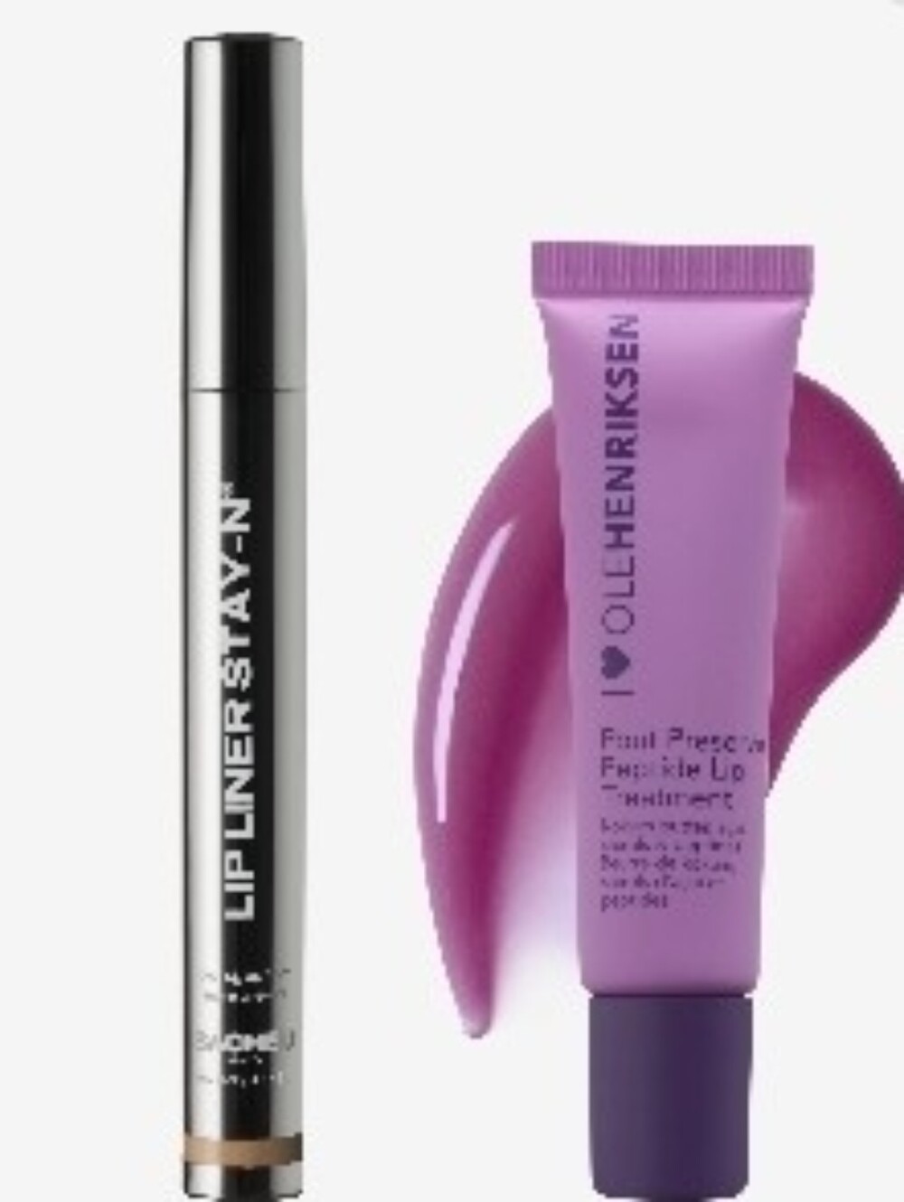 SACHEU Noohde Lip Liner Stay-Nยฎ + Grape Fizz Pout Preserve. BNIB